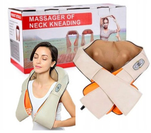 Masażer Szyi Karku Ciała Pleców Shiatsu 3d