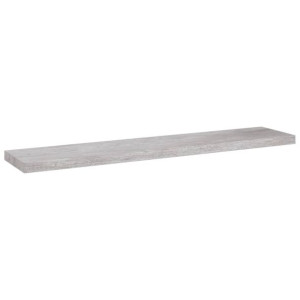 Półka ścienna, szarość betonu, 120 x 23,5 x 3,8 cm, MDF