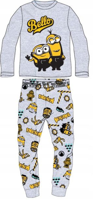Piżama Chłopięca Minionki Długi Rękaw - 116