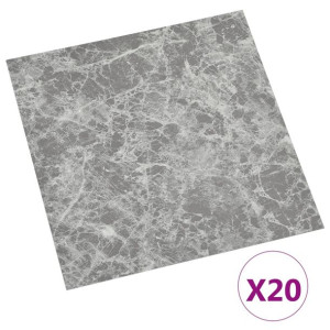 Samoprzylepne Panele Podłogowe Winylowe Pvc 20 Szt. 1,86 M², Beton