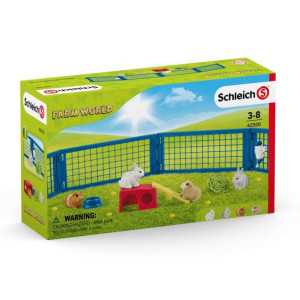 Schleich 42500 Zagroda Dla Królików I Świnek Morskich