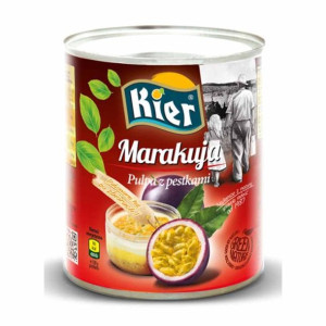 Kier Marakuja pulpa z pestkami 850g