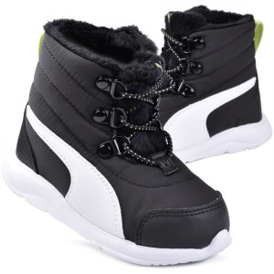 Buty śniegowce Puma Fun Racer Boot Ac PS ocieplane (194281 01) - 34,5