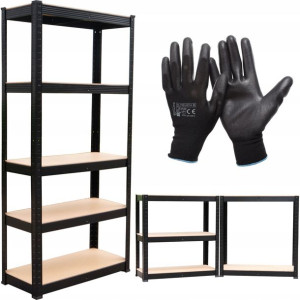 Regał Magazynowy Metalowy 5 Półek 875 Kg+gratis