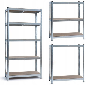 Regał Magazynowy Metalowy Do Garażu 180cm