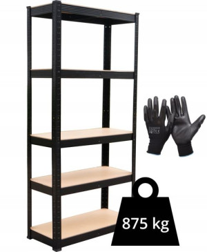 Regał Magazynowy Metalowy Na Warsztat 875kg+gratis