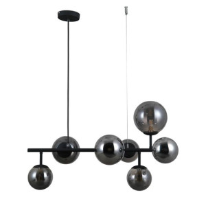 Lampa wisząca Frontera PND-40423-7 czarna satynowa  Italux