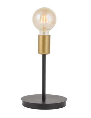 Sigma Lampka Loftowa Czarno-złota Gino 50316