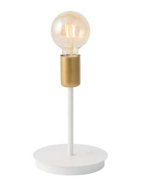 Sigma Lampka Loftowa Biało-złota Gino 50317
