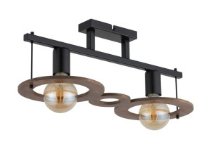 Sigma Plafon Boho Czarno-brązowy Coffee 2 Plafon 32487