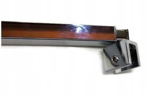 Regulowany Stabilizator Reling Kabiny Prysznic Chr