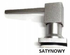 Dozownik Metalowy Na Płyn Mydło Zlew Kwa Sat
