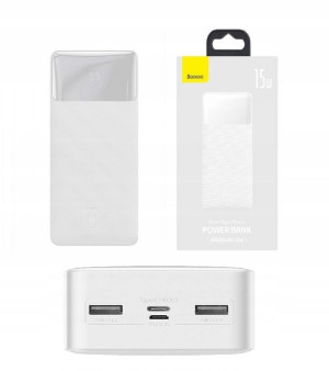 Powerbank Baseus 30000 Mah 3xusb Szybkie Ładowanie