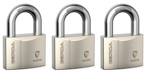 Gerda Secure 3 Kłódki System Jednego Klucza 40