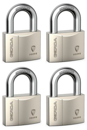 Gerda Secure 4 Kłódki System Jednego Klucza 50