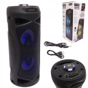 Głośnik Przenośny Boombox Bluetooth Usb Aux Radio