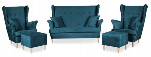 Zestaw wypoczynkowy sofa + 2 fotele Family Meble