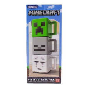 Zestaw 3 kubków Minecraft