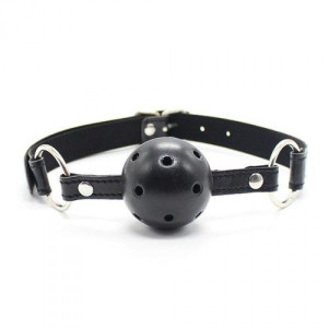 Knebel-breathable Ball Gag (nero)