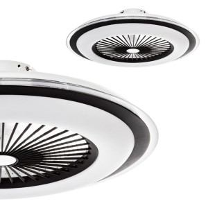 Plafoniera LED ZONDA BLACK 60W z wentylatorem