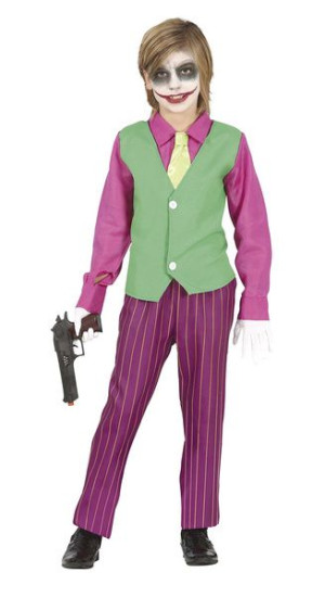 Strój Szalony Joker Klaun Halloween - 104