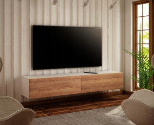 Wisząca Szafka Rtv 120 Cm Dąb Halifax Egger