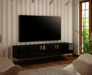 Wisząca Szafka Rtv 120 Cm Połysk , Różne Kolory