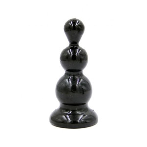 Rocket Drill 3,2 Inch Black Anal Plug 3,2 Inch / 8 Cm