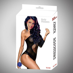 Body Pleasure - Sexy Lingerie Set - One Size - Black Tl134