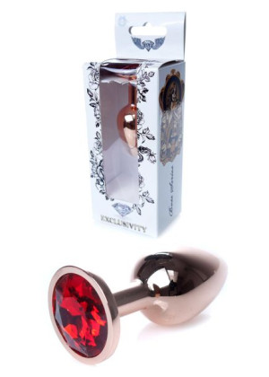 Plug-jewellery Red Gold Plug- Red