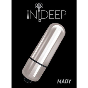 Wibrator-vibrobullet Indeep Mady Silver
