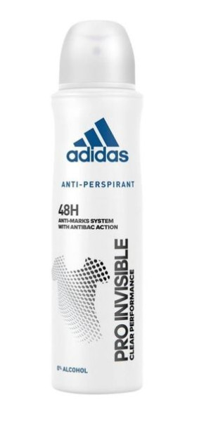 ADIDAS Women Antyperspirant Pro Invisible 150 ml