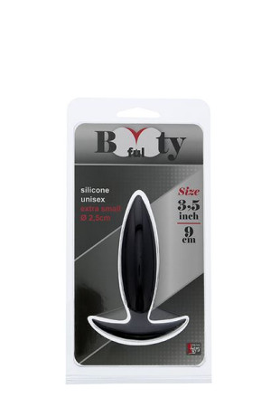 Plug-bootyful Anal Plug Xtra Small Black