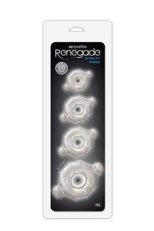 Pierścień-renegade Vitality Rings Clear