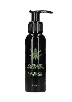 Cannabis With Hemp Seed Oil - Waterbased Lubricant - 100 Ml