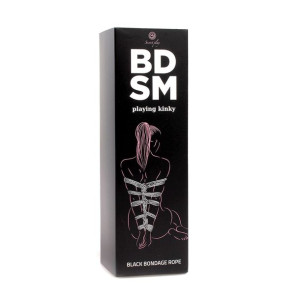 Wiązania-black Bondage Rope Bdsm