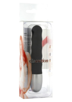 Wibrator-discretion Vibe Ribbed Black