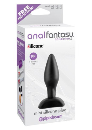 Plug-mini Silicone Plug Black
