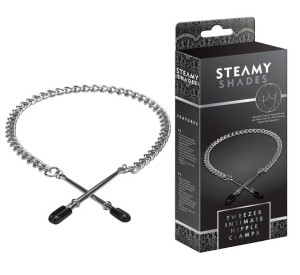 Steamy Shades Tweezer Intimate Nipple Clamps