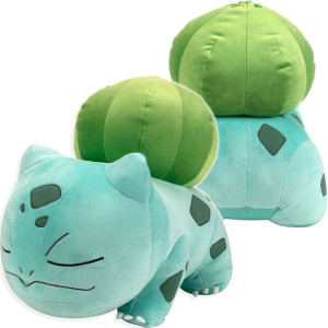 Pokemon Bulbasaur Śpiący Pluszak 45cm Maskotka Poduszka 0221