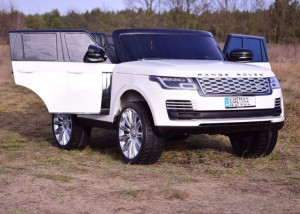 !HIT! ORYGINALNY RANGE ROVER Auto na akumulator dla 2 dzieci FULL OPCJA