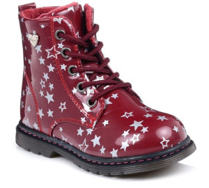 Buty dziewczęce ocieplane Wojtyłko Z23007
