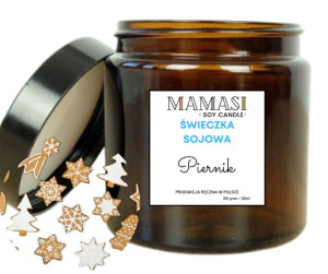 Piernik 120Ml Świeca , Świeczka Sojowa Zapachowa