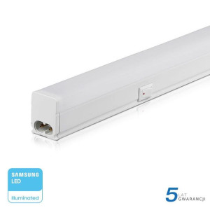 Belka LED V-TAC SAMSUNG CHIP 16W 120cm z włącznikiem neutralna 1440lm