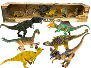 DINOZAURY GUMOWE FIGURKI ZESTAW Ruchome nogi