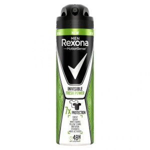 Rexona Motion Sense Men Dezodorant spray Invisible Fresh Power 150ml