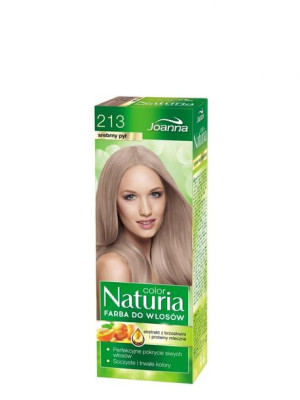 Joanna Naturia Color Farba do włosów nr 213-srebrny pył 150g