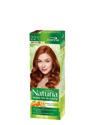 Joanna Naturia Color Farba do włosów nr 221-jesienny liść 150g