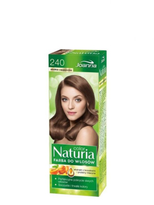Joanna Naturia Color Farba do włosów nr 240-słodkie cappucino 150g