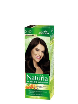 Joanna Naturia Color Farba do włosów nr 242-palona kawa 150g